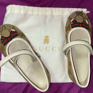 Used Gucci Toddler Flats